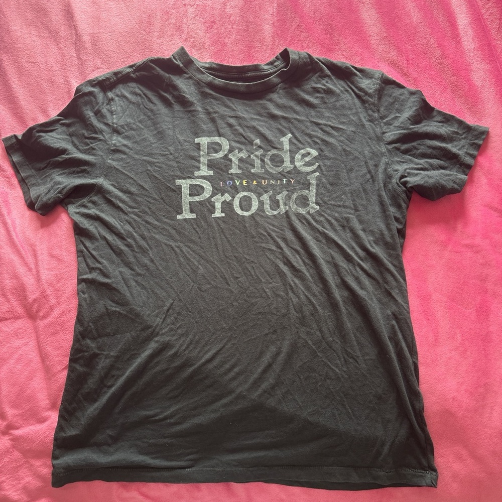 American Eagle Pride Proud Black T-Shirt